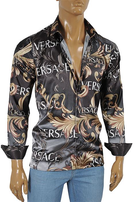 cheap versace dress shirts|versace dress shirts for men.